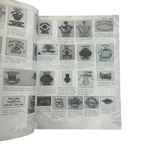 Gaston's Blue Willow Identification & Value guide 3rd Edition Gaston Paperback - Picture 5 of 7